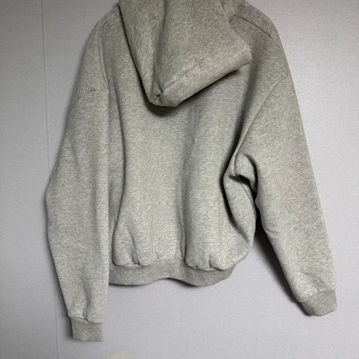 [BUNJANG] XL Branson Cozy Oversized Crop Fleece Hoodie / [XL] 브렌슨 코지 오버핏 크롭 기모 후드집업 멜란지