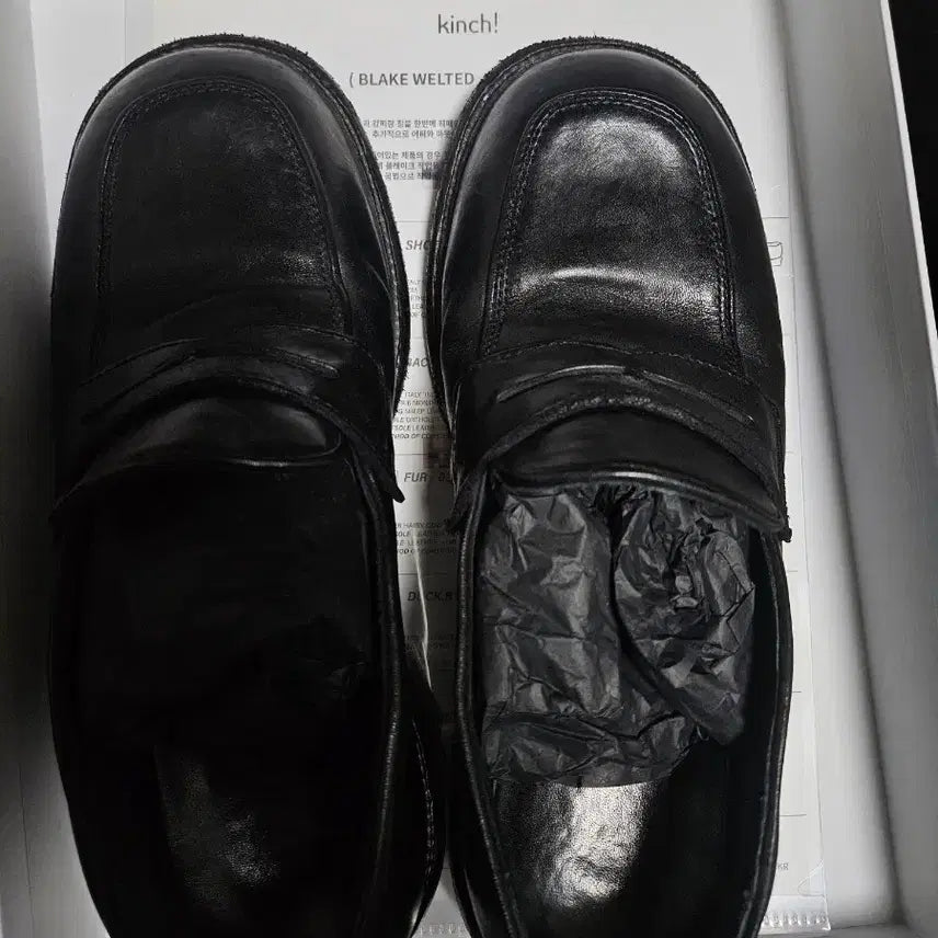 [SOLD OUT] 킨치 OVATE 500 블랙 로퍼