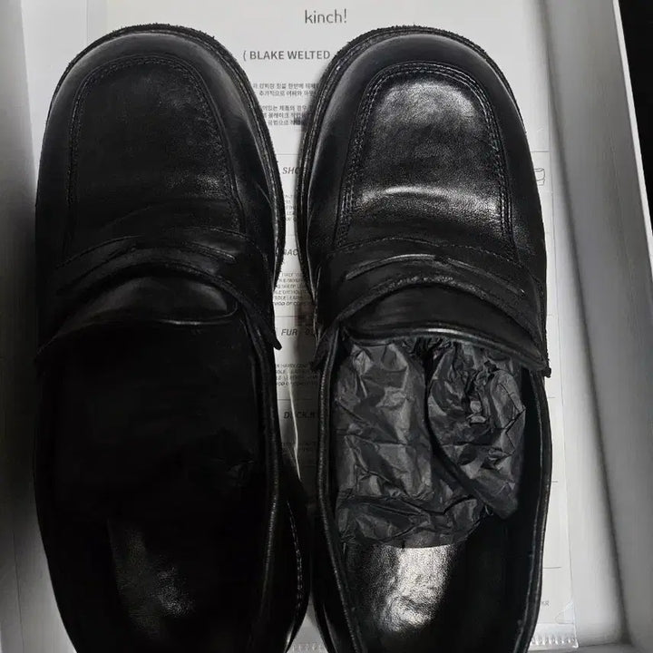 [SOLD OUT] 킨치 OVATE 500 블랙 로퍼