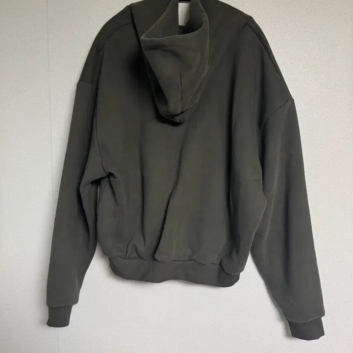 [BUNJANG] XL Branson Cozy Oversized Crop Fleece Hoodie Charcoal / [XL] 브렌슨 코지 오버핏 크롭 기모 후드집업 차콜