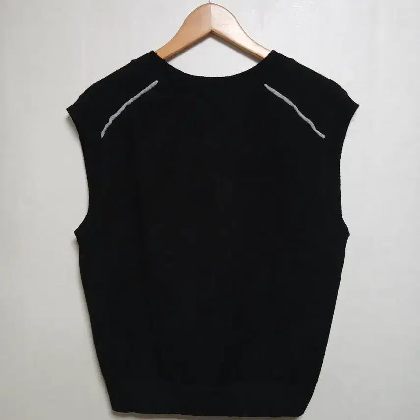 [BUNJANG] Keith Haring Knit Vest Black / (새상품)키스해링 니트 베스트 블랙