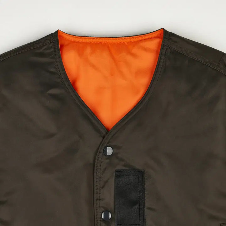 [BUNJANG] Capital MA-1 Nylon Flight Bolero Jacket / [3] 캐피탈 MA-1 나일론 플라이트 볼레로 해피