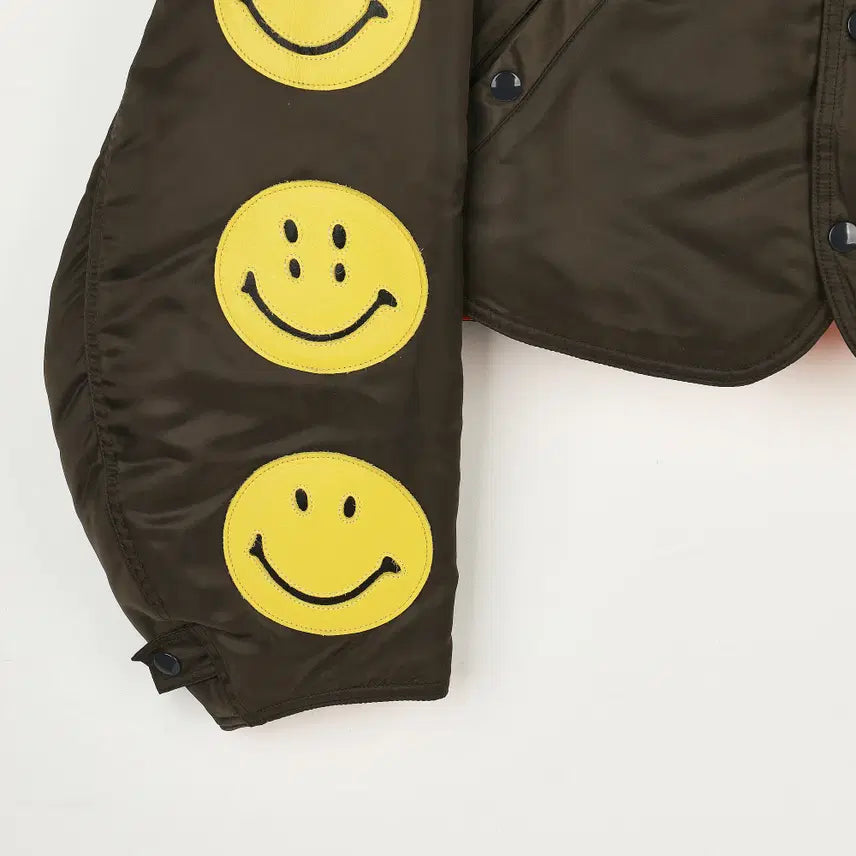 [BUNJANG] Capital MA-1 Nylon Flight Bolero Jacket / [3] 캐피탈 MA-1 나일론 플라이트 볼레로 해피