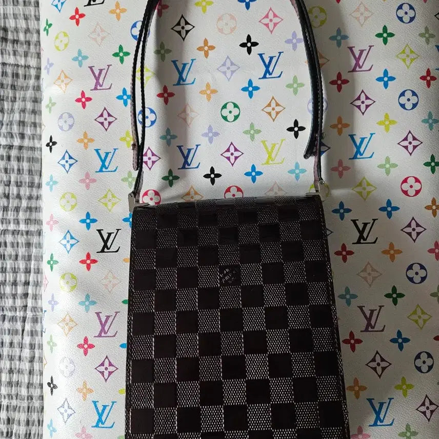 [BUNJANG] Louis Vuitton Damier Vernis Amarante Cabaret Club Shoulder Bag / 루이비통 숄더백 판매/교환