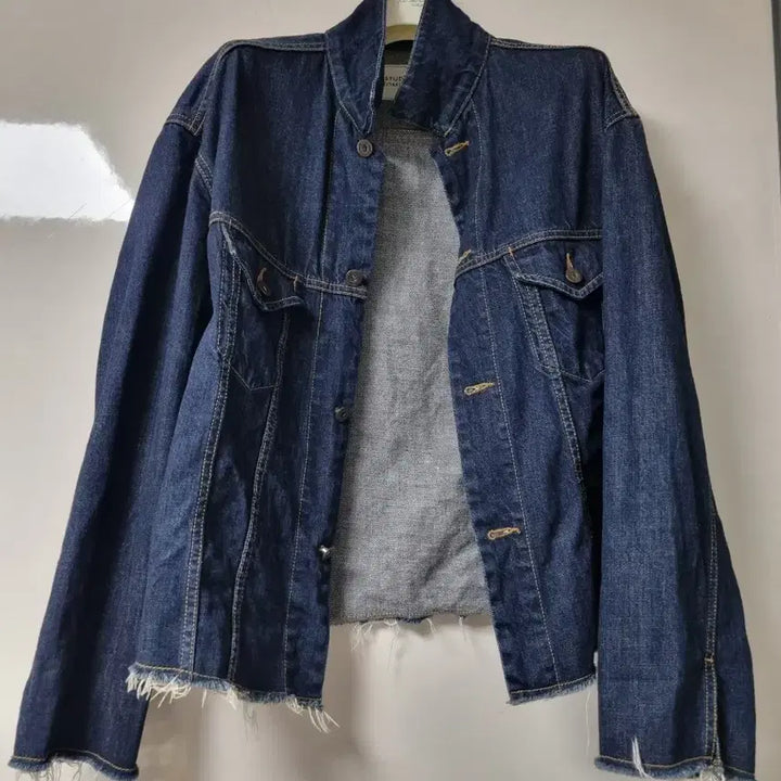 [BUNJANG] STUDIO TOMBOY Denim Jacket (Unisex) / STUDIO TOMBOY 데님 자켓 청자켓 프리싸이즈 (남녀공용) 상태특