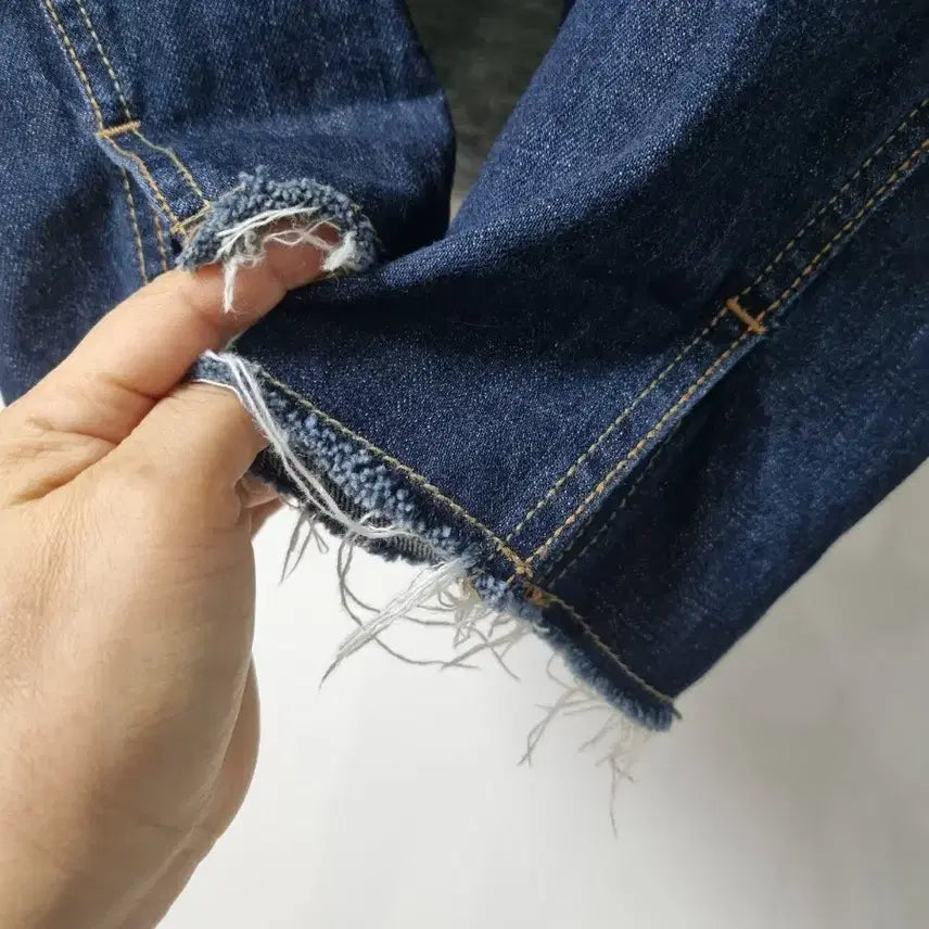 [BUNJANG] STUDIO TOMBOY Denim Jacket (Unisex) / STUDIO TOMBOY 데님 자켓 청자켓 프리싸이즈 (남녀공용) 상태특