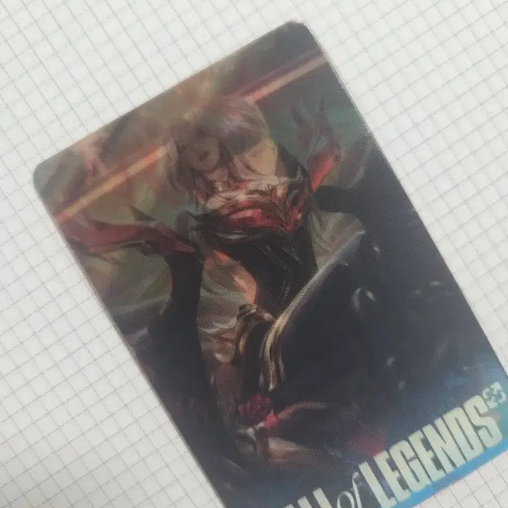 [BUNJANG] Faker Photocard Set + Ahri Lenticular / 페이커 포카(행운버거 기부증 세트 +금발 아리렌티큘러)