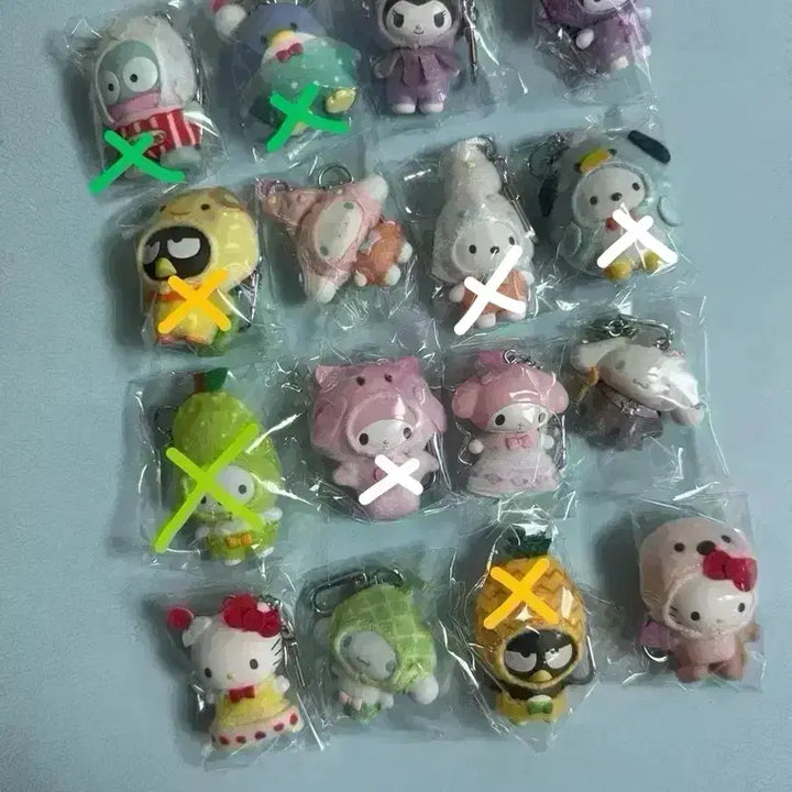 [BUNJANG] Sanrio Chibi-Tomo Figurines (Marine, Dessert, Fruit) / 8,500 치비토모 산리오 해양 디저트 과일