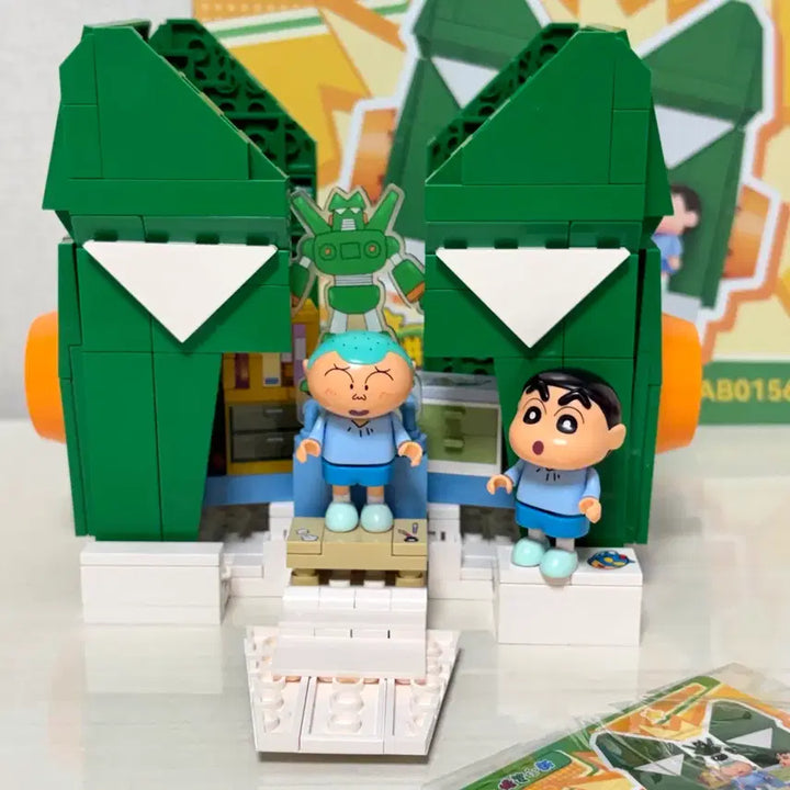 [BUNJANG] Crayon Shin-chan Gundam Building Blocks Set / 짱구는 못말려 건담 레고, 블럭
