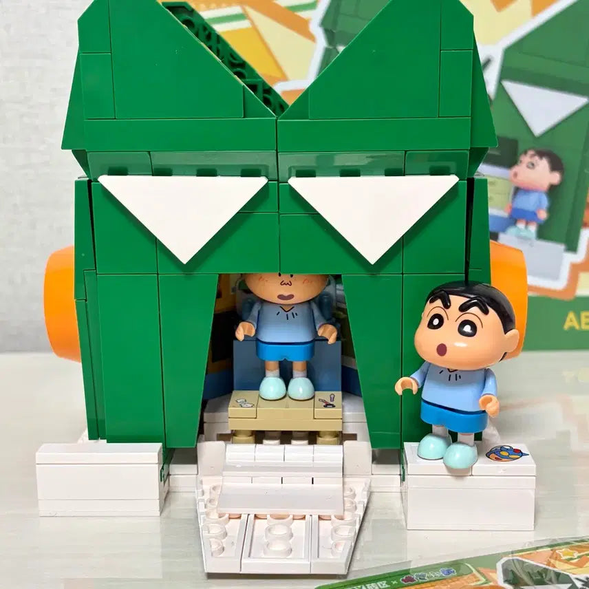 [BUNJANG] Crayon Shin-chan Gundam Building Blocks Set / 짱구는 못말려 건담 레고, 블럭