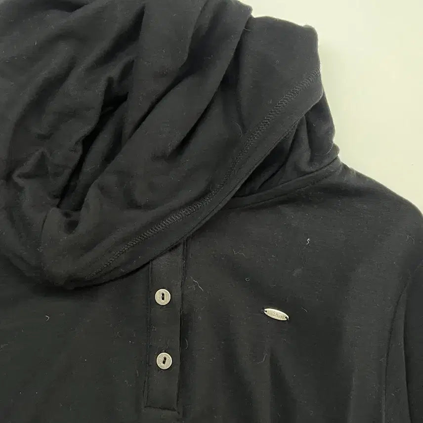 [BUNJANG] Bohemian Seoul Hooded Mini Dress Black / 보헤미안서울 후드미니원피스 블랙