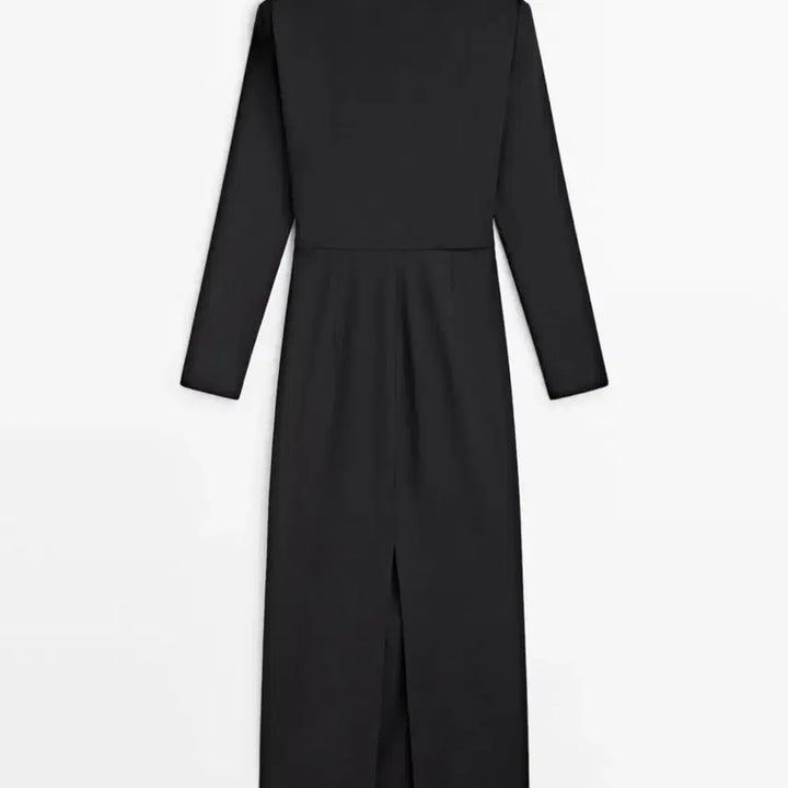 [BUNJANG] Massimo Dutti Black Long Dress / 마시모두띠 블랙 롱원피스