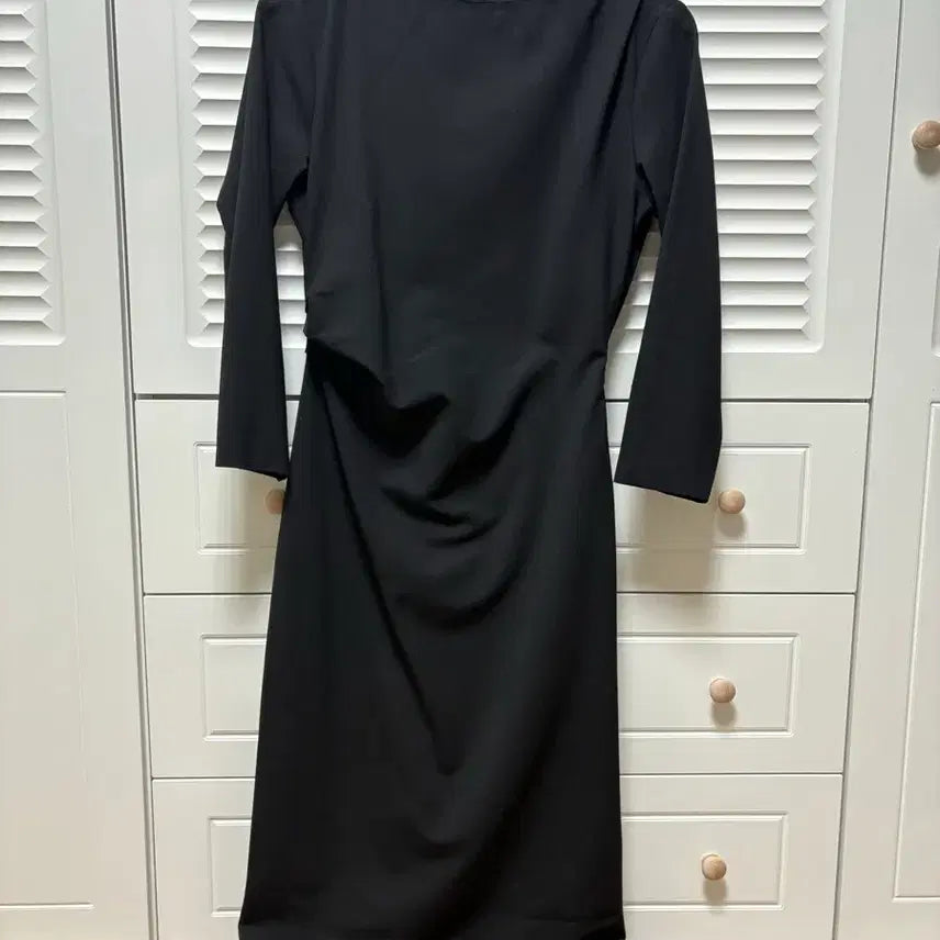 [BUNJANG] Massimo Dutti Black Long Dress / 마시모두띠 블랙 롱원피스