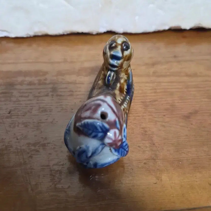 [BUNJANG] Antique Celadon Porcelain Monkey Water Dropper / 도자기 원숭이 연적