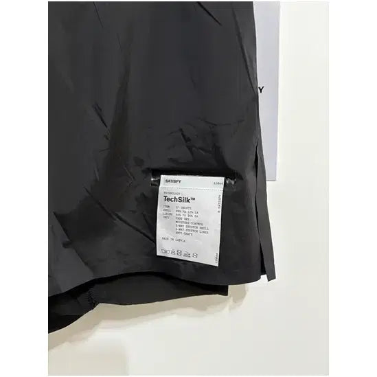 [BUNJANG] Satisfy Techsilk 5-Inch Shorts - Black XL / 세티스파이 / 테크실크 5인치 쇼츠 블랙 / XL