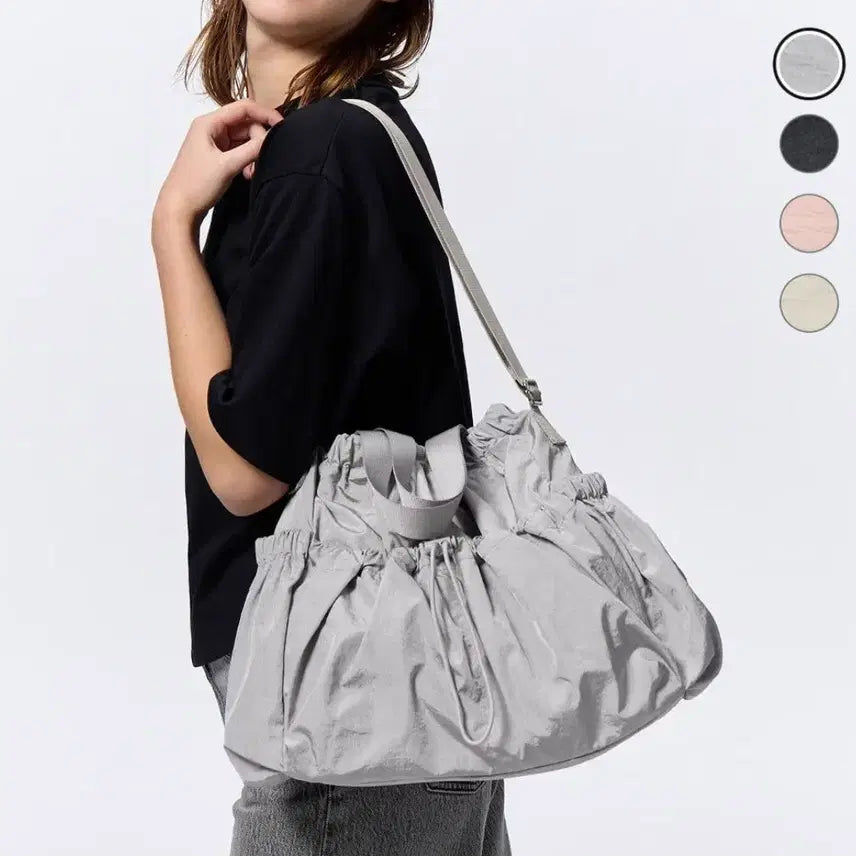 [BUNJANG] GU Gather Pocket Shoulder Bag / 일본 GU 개더 포켓 숄더백
