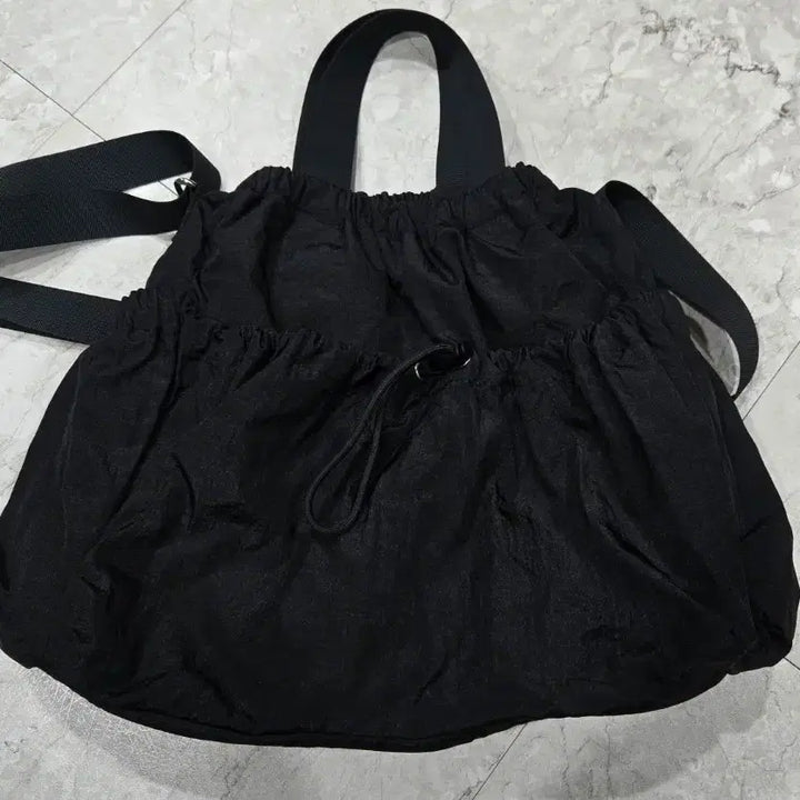 [BUNJANG] GU Gather Pocket Shoulder Bag / 일본 GU 개더 포켓 숄더백