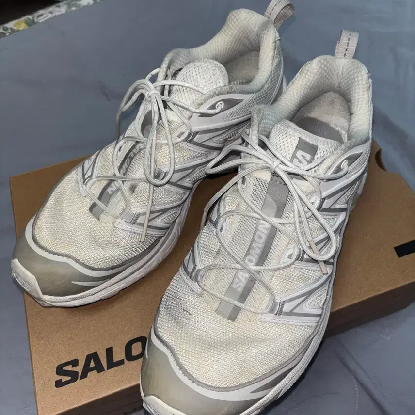 [BUNJANG] Salomon XT-6 Expanse Vanilla Ice Sneakers / 살로몬 xt-6 익스팬스 바닐라 아이스 280