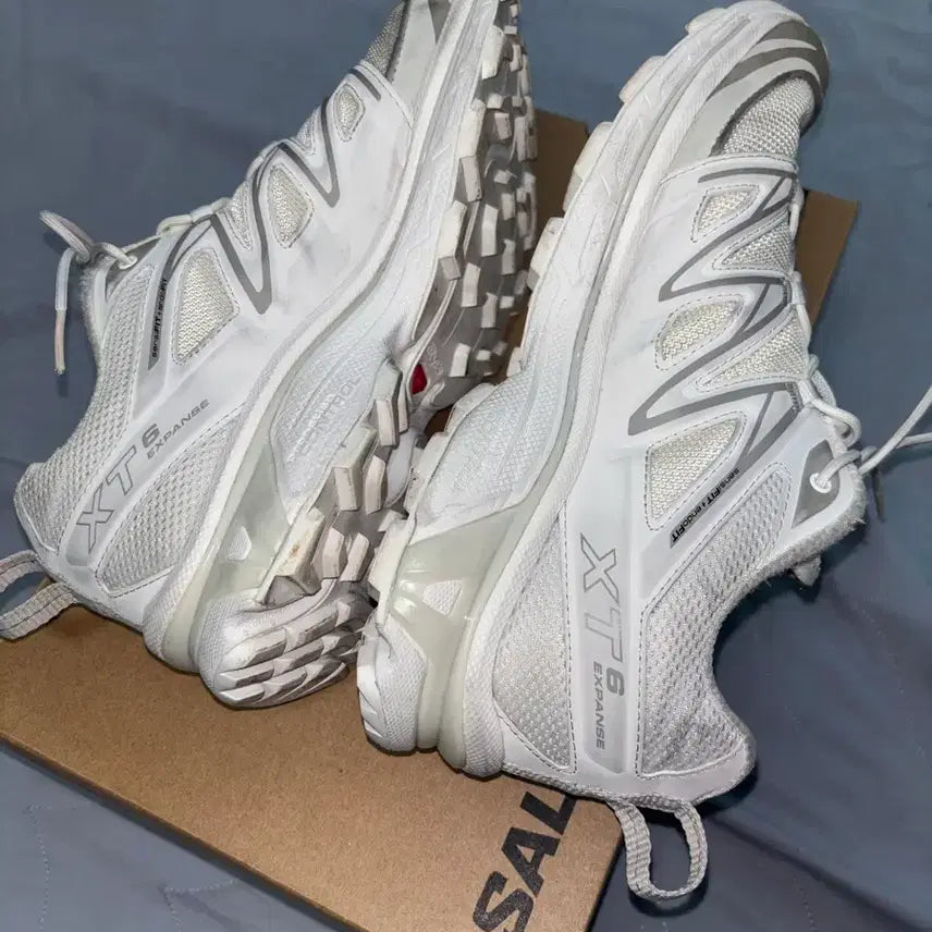 [BUNJANG] Salomon XT-6 Expanse Vanilla Ice Sneakers / 살로몬 xt-6 익스팬스 바닐라 아이스 280