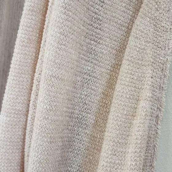 [BUNJANG] G-Cut Beige Long Cardigan Wool Linen Blend / 지컷 베이지 롱롱 가디건 울 린넨 혼방