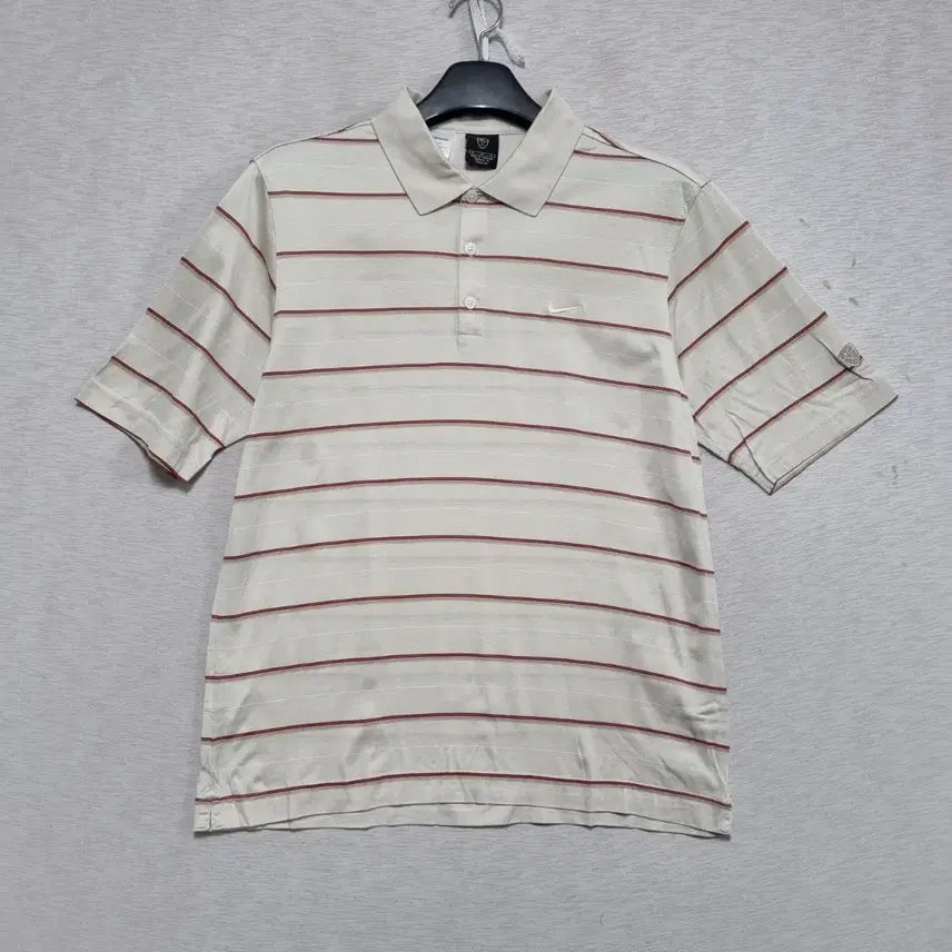 [BUNJANG] Nike Golf Striped Collar T-shirt Men&