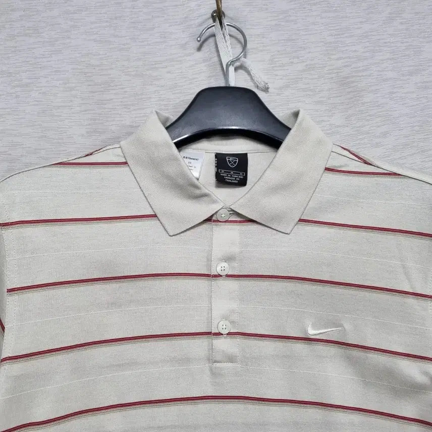 [BUNJANG] Nike Golf Striped Collar T-shirt Men&