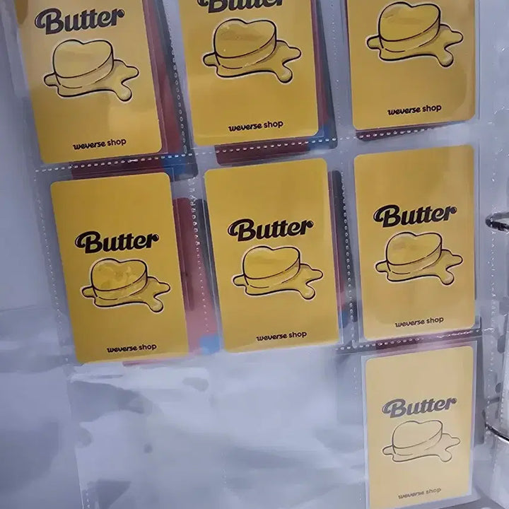 [SOLD OUT] 방탄소년단 Butter 버터 위버스 특전 포카 드볼 일괄