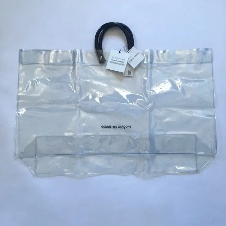 [BUNJANG] Comme des Garcons PVC Transparent Tote Bag / (새상품) 꼼데가르송 PVC 투명 토트백