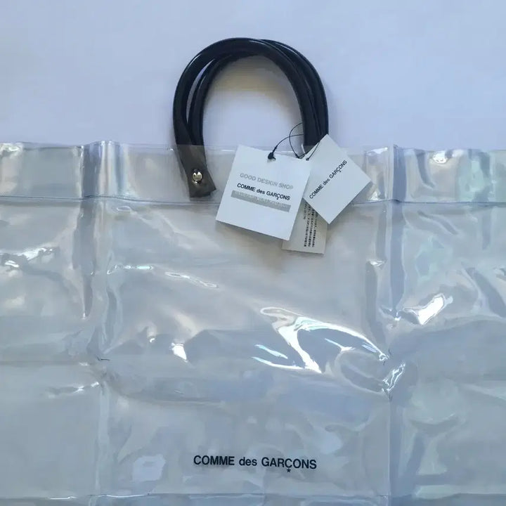 [BUNJANG] Comme des Garcons PVC Transparent Tote Bag / (새상품) 꼼데가르송 PVC 투명 토트백