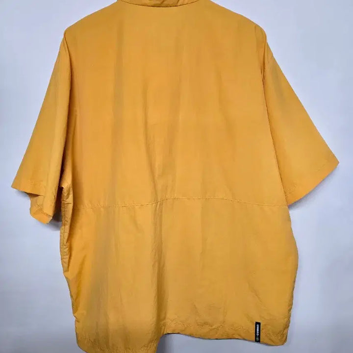 [BUNJANG] Umbro Short Sleeve Anorak Yellow 110 / 엄브로 반팔 아노락 옐로우 110