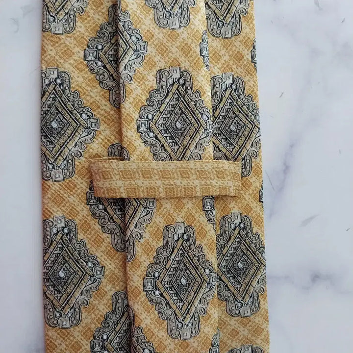 [BUNJANG] Gianfranco Ferre Ornamental Pattern Tie / 지안프랑코 페레 오너먼트 패턴 넥타이 9.6cm S~A+등급 K2475