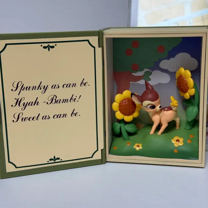 [BUNJANG] Pop Mart Disney "Bookshelf" Bambi Figure / 팝마트 디즈니 책 피규어 밤비