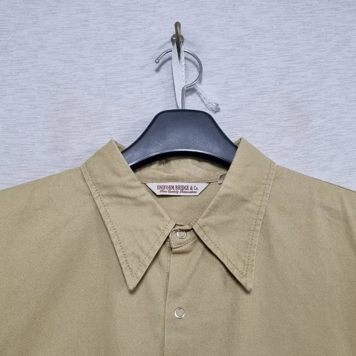 [BUNJANG] Uniform Bridge Fatigue Shirt Beige Men&