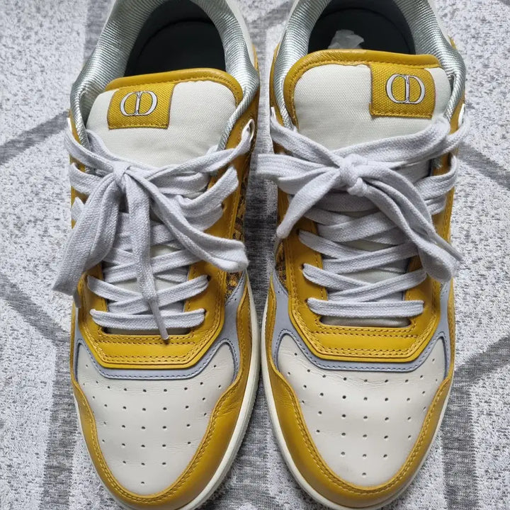 [BUNJANG] Dior B27 Oblique Limited Edition Mustard Sneakers / 백화점판 디올 b27 오블리크 한정판 머스터드 43사이즈