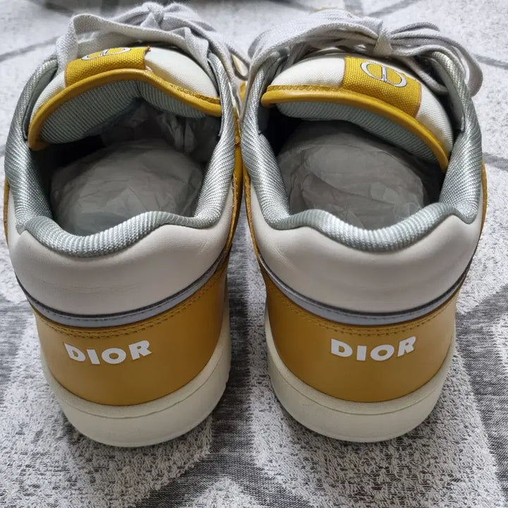 [BUNJANG] Dior B27 Oblique Limited Edition Mustard Sneakers / 백화점판 디올 b27 오블리크 한정판 머스터드 43사이즈