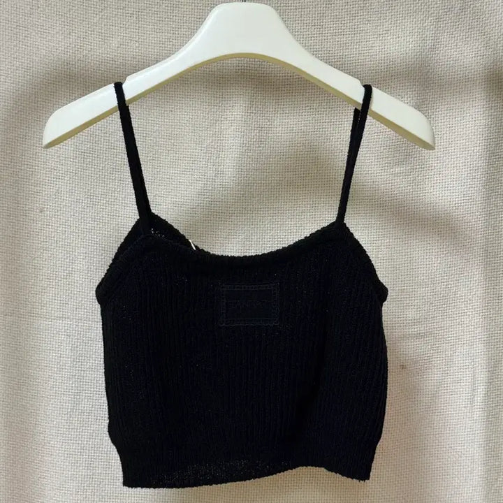 [BUNJANG] Thanat Mini Rib Tube Top Black / 타낫 미니 립 튜브탑 블랙
