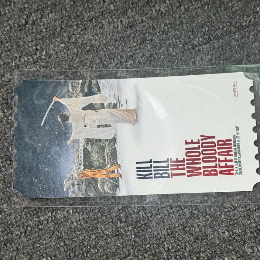 [BUNJANG] Kill Bill Original Ticket (Sealed) / 미개봉 킬빌 오리지널 티켓