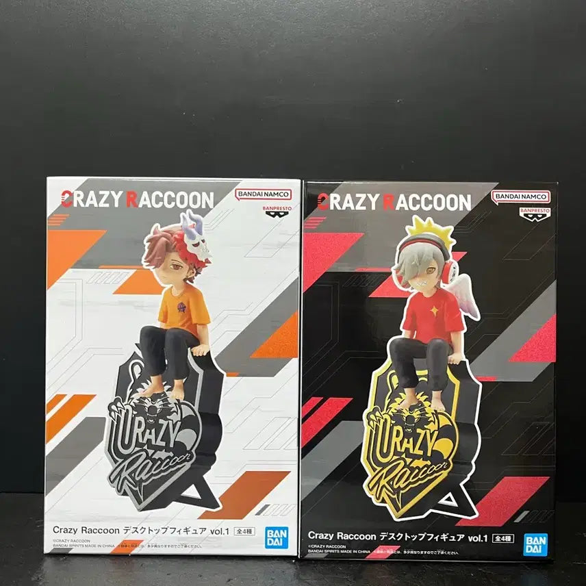 [BUNJANG] Crazy Raccoon Arisaka &amp; Darumaisu Figure Bundle Set / 미개봉 크레이지라쿤 피규어 아리사카피규어 다루마이스즈 피규어