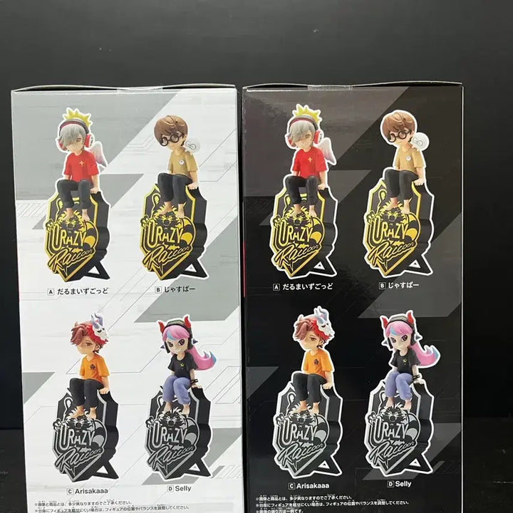[BUNJANG] Crazy Raccoon Arisaka &amp; Darumaisu Figure Bundle Set / 미개봉 크레이지라쿤 피규어 아리사카피규어 다루마이스즈 피규어