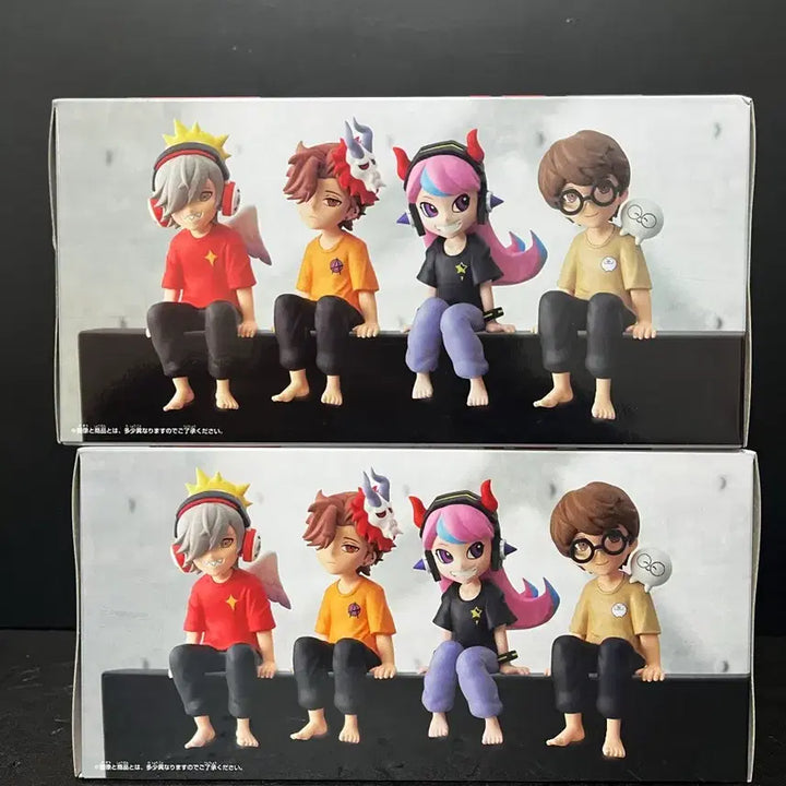 [BUNJANG] Crazy Raccoon Arisaka &amp; Darumaisu Figure Bundle Set / 미개봉 크레이지라쿤 피규어 아리사카피규어 다루마이스즈 피규어