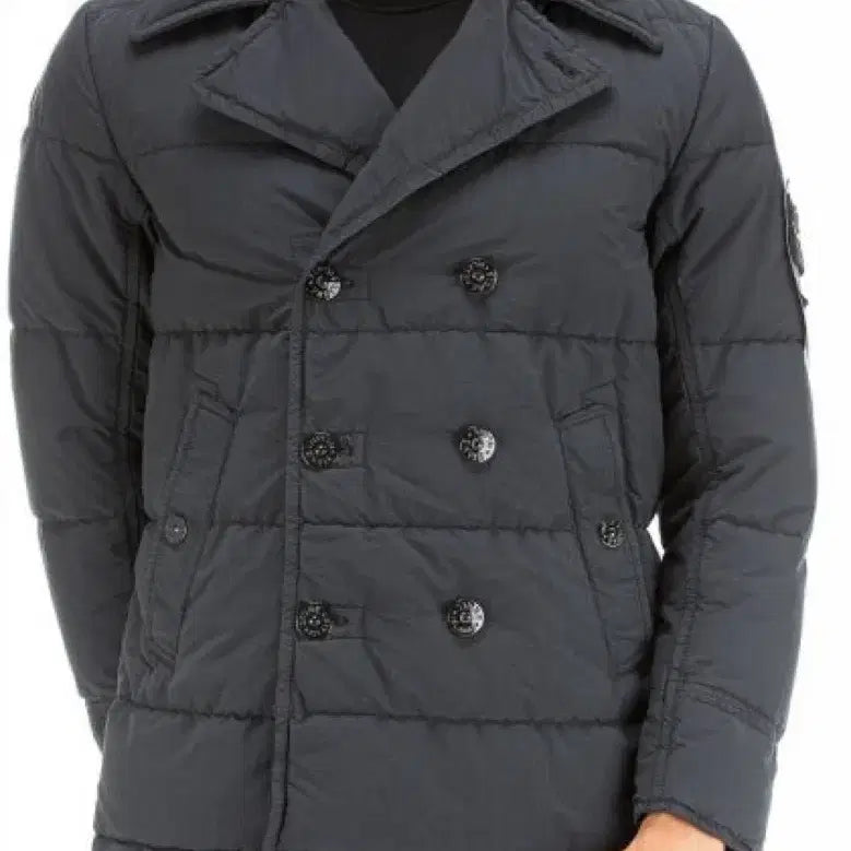 [BUNJANG] Stone Island Cotton Nylon Ripstop Duffle Padded Jacket M / 스톤아일랜드 코튼 나일론 립스탑 더플패딩 M(100)