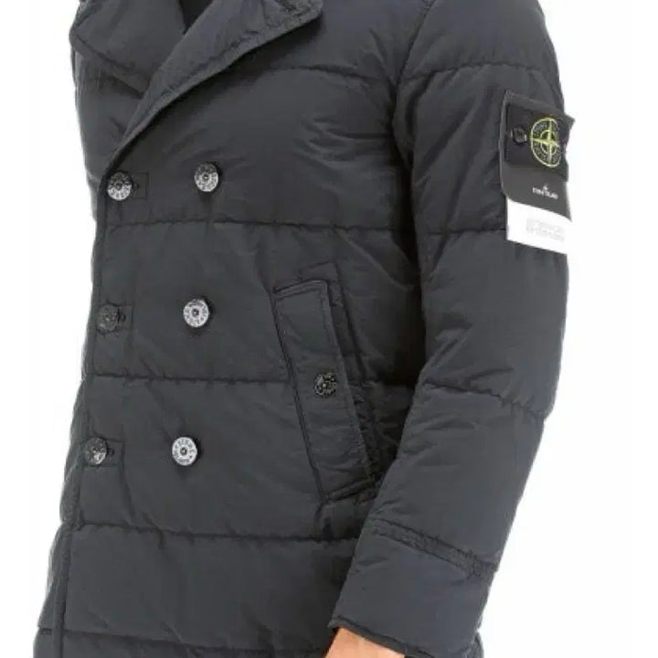 [BUNJANG] Stone Island Cotton Nylon Ripstop Duffle Padded Jacket M / 스톤아일랜드 코튼 나일론 립스탑 더플패딩 M(100)