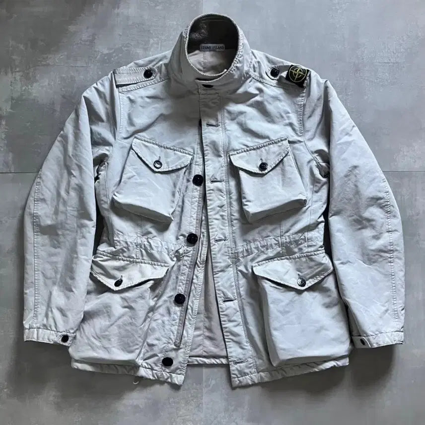 [BUNJANG] Stone Island David Shoulder Patch Jacket / 스톤아일랜드 다비드 견장와펜 자켓 L(105) 국내판