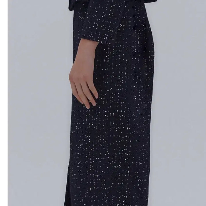 [BUNJANG] Ivana Helsinki Tweed Two-Piece Set / 이바나헬싱키 투피스 트위드 스커트 자켓