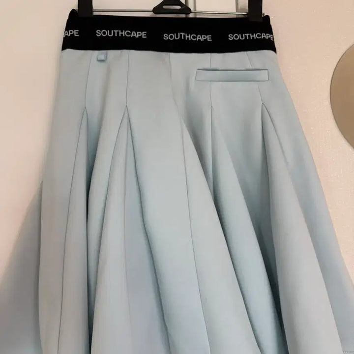 [BUNJANG] Castelbajac Pleated Skirt Sky Blue / 까스텔바쟉 스커트 치마 하늘색 플리츠55