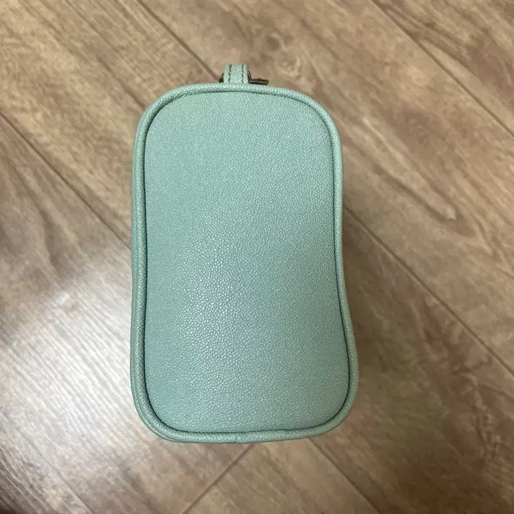 [BUNJANG] Minitmute Brett Mini Caviar Blue Crossbody Bag / 미닛뮤트 브렛미니 캐비어 블루