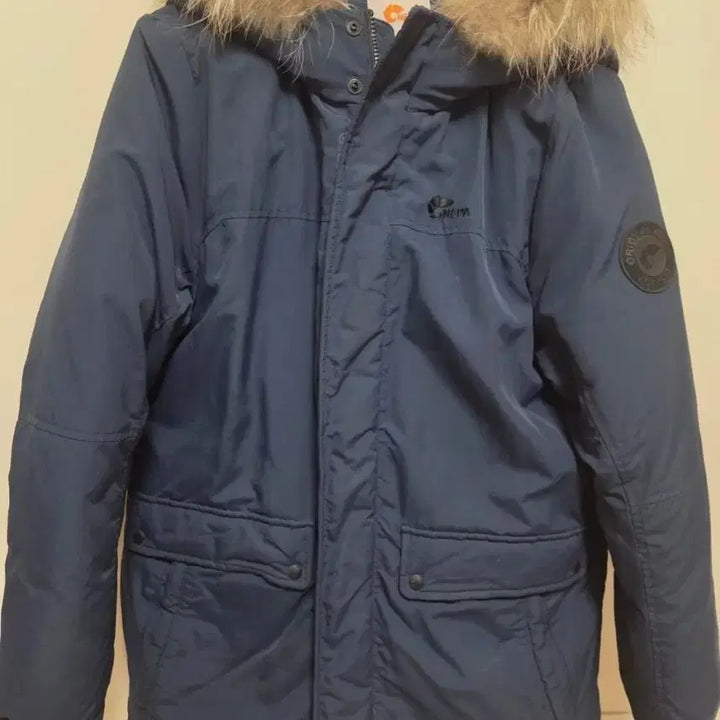 [SOLD OUT] 네파키즈 패딩 160 네이비