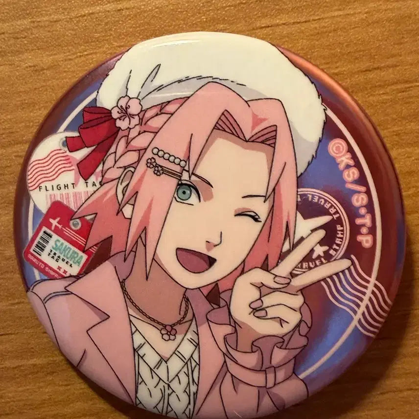 [BUNJANG] Sakura Haruno Can Badge / 하루노 사쿠라 캔뱃지 판매