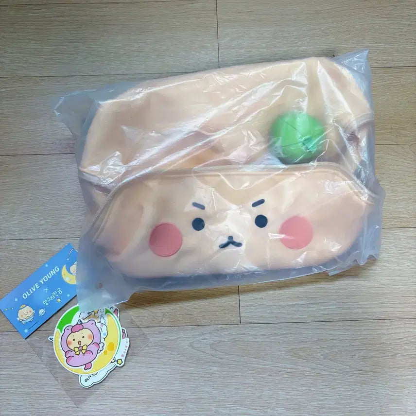 [SOLD OUT] 미개봉)올리브영 망그러진 곰 망곰이 오거나이저백 미개봉 양도 판매