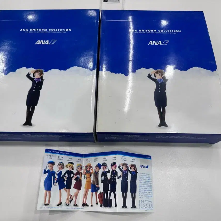 [BUNJANG] Kaiyodo ANA Uniform Collection Vol. 1 &amp; 2 Display Set / 카이요도 ANA UNIFORM 컬렉션 1, 2 합본 전시용 박스 포함